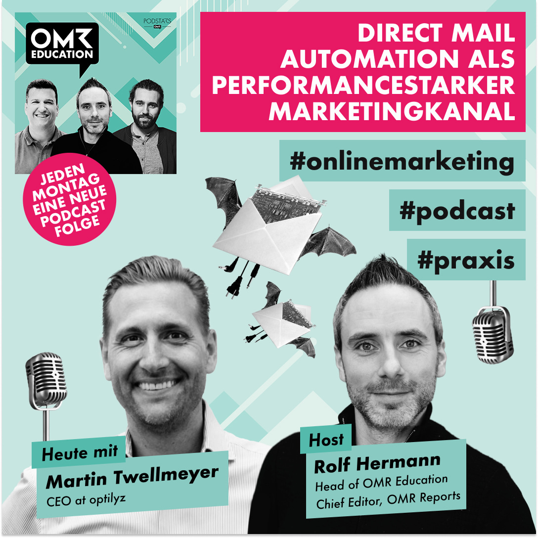 OMR Education Podcast – Direct Mail Automation als performancestarker Marketingkanal